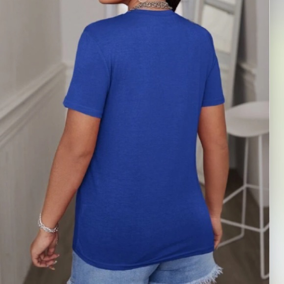 Royal Blue T-shirt 8/10(M), 12(L) or 14(XL) - Picture 4 of 7